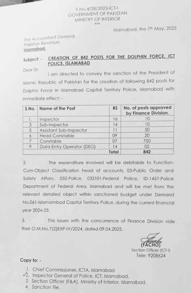 Dolphin Police Jobs Advertisement 2025