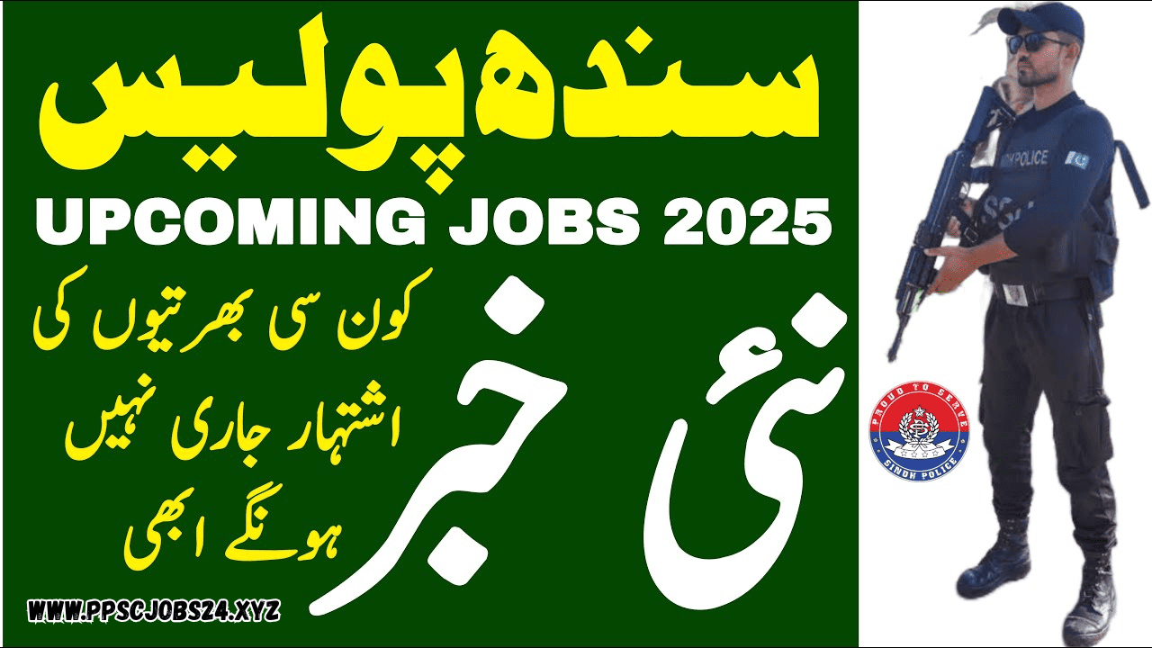 Sindh Police Jobs 2025 Latest Advertisement Online Apply